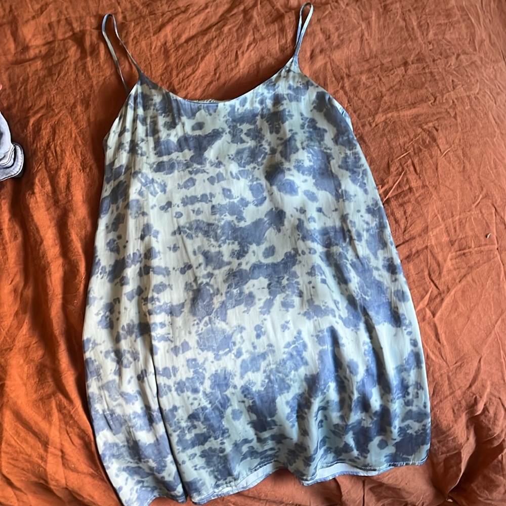 Blue Dye mini slip dress - Size L